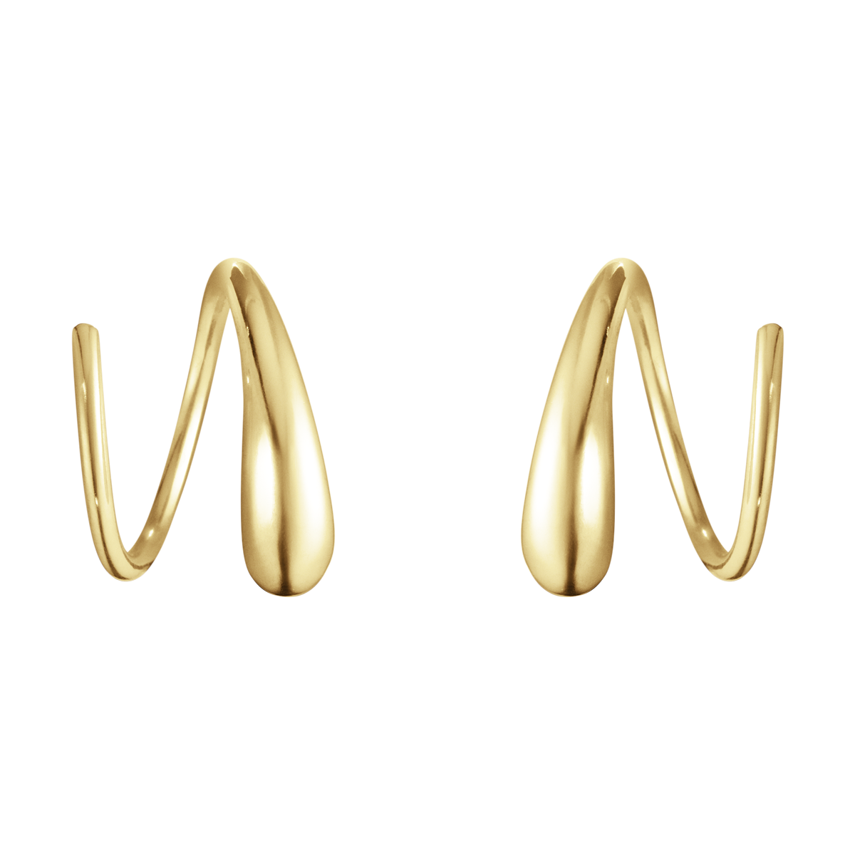 Mercy øreringe - guld fra Georg Jensen