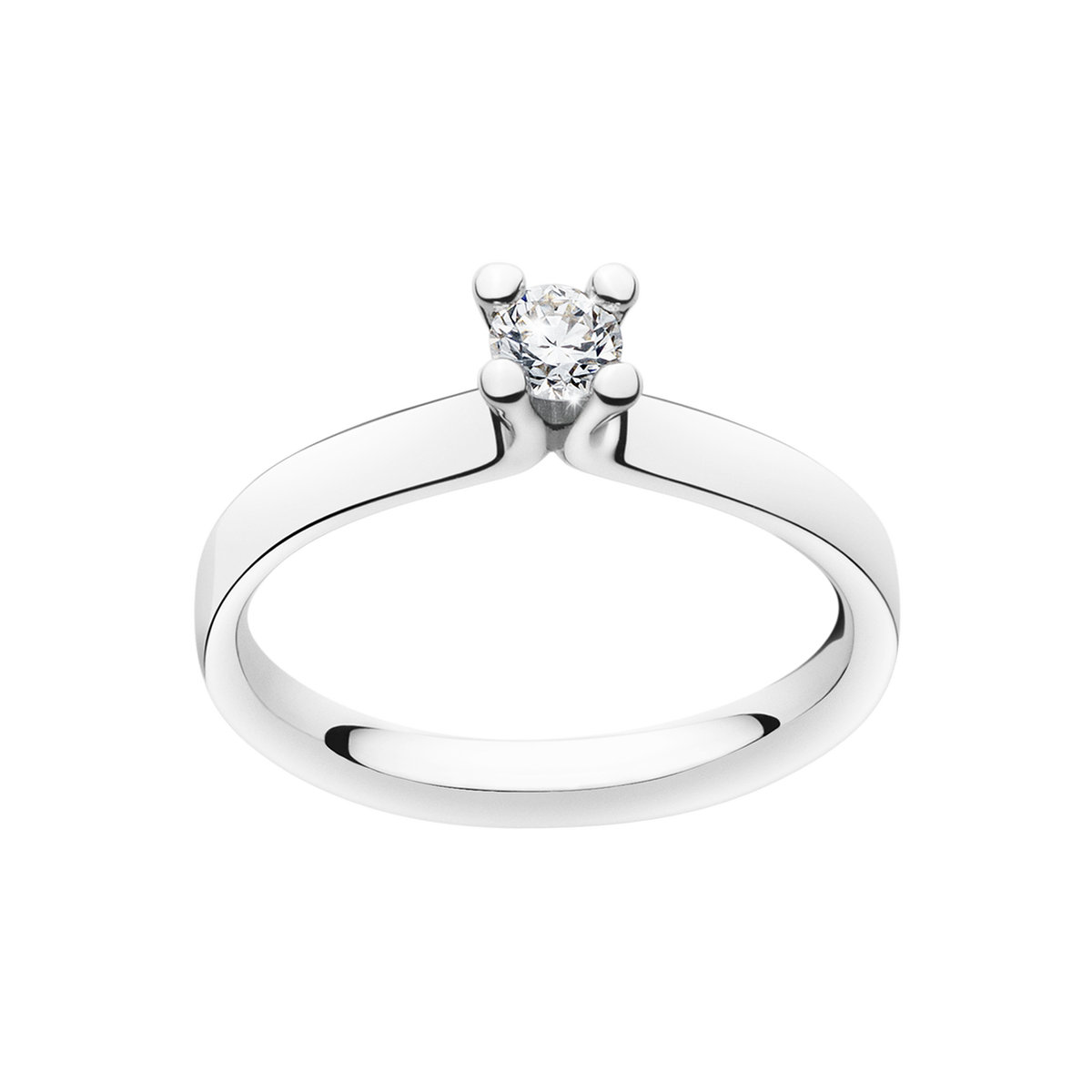 Magic ring med diamant - platin fra Georg Jensen