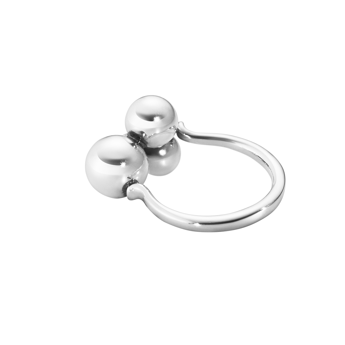 Moonlight Grapes ring lille - oxideret sølv fra Georg Jensen