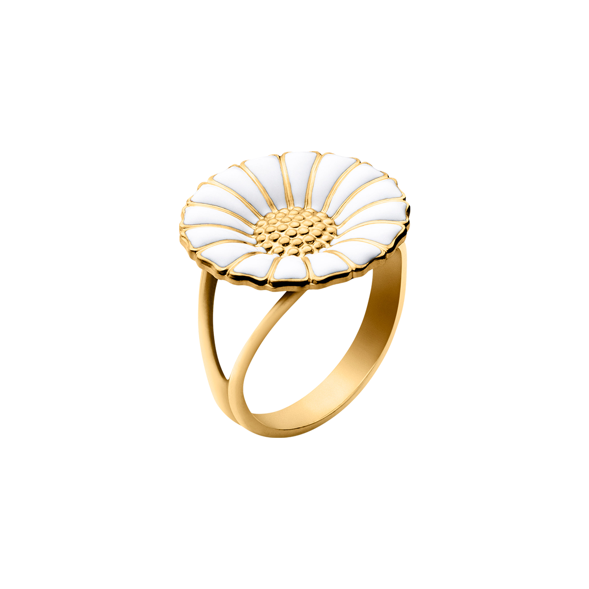 Daisy ring stor - guld fra Georg Jensen