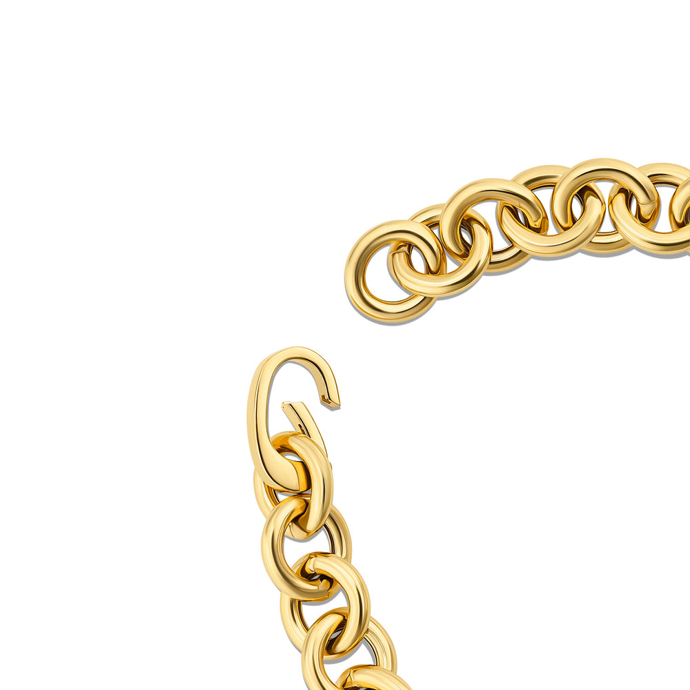 Carrara chain armbånd - forgyldt fra Sif Jakobs