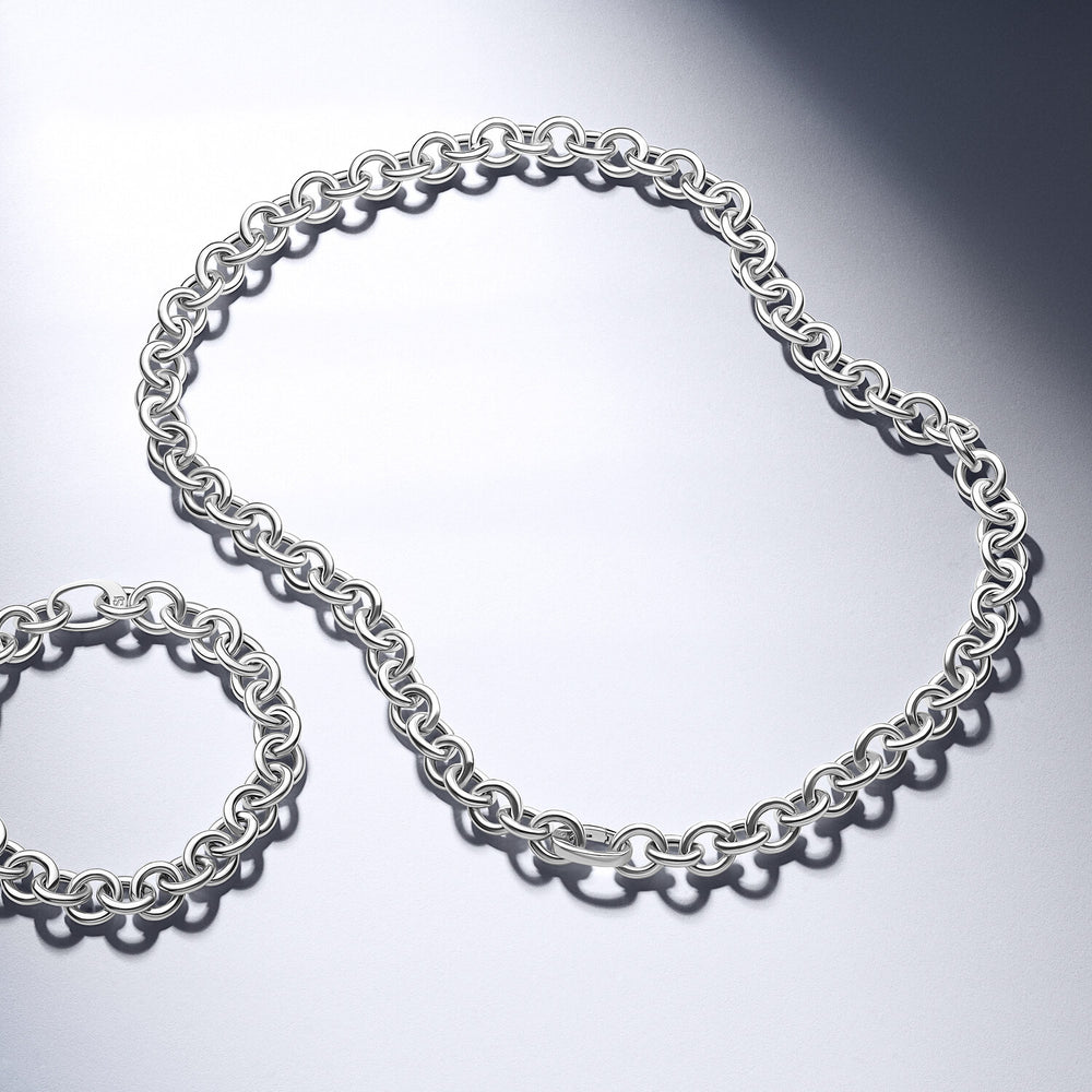 Carrara chain halskæde - sterlingsølv fra Sif Jakobs