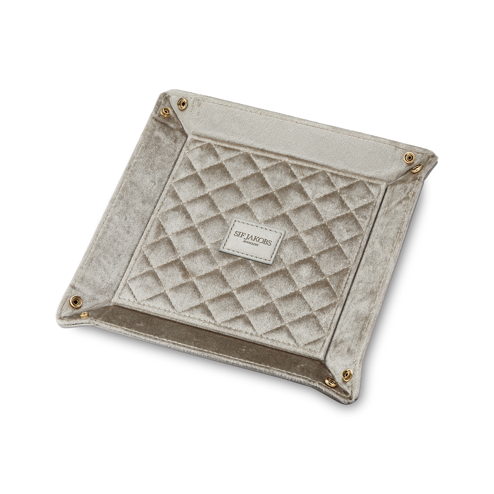 Smykkebakke grande golden grey