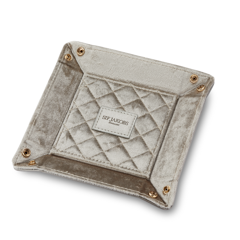 Smykkebakke piccolo golden grey