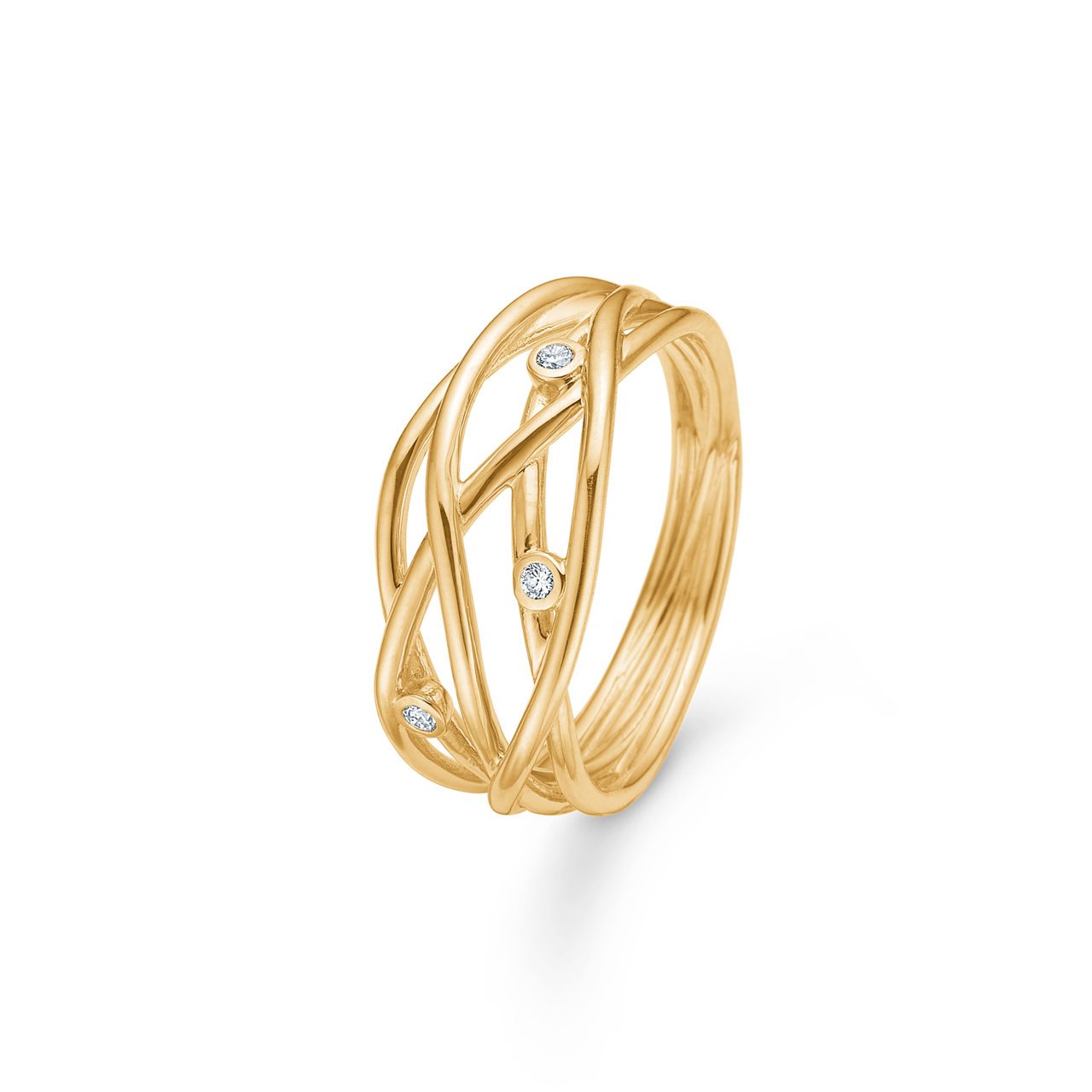 Diamond Nest ring fra Mads Z