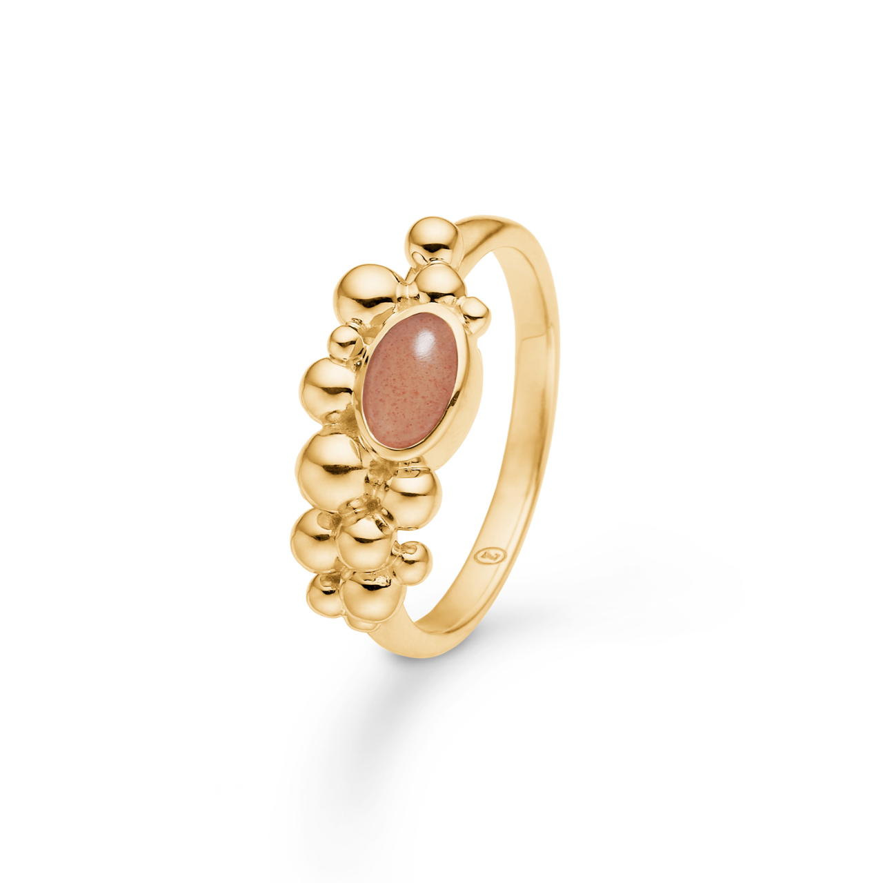Precious bubbles ring - 14 kt. guld fra Mads Z