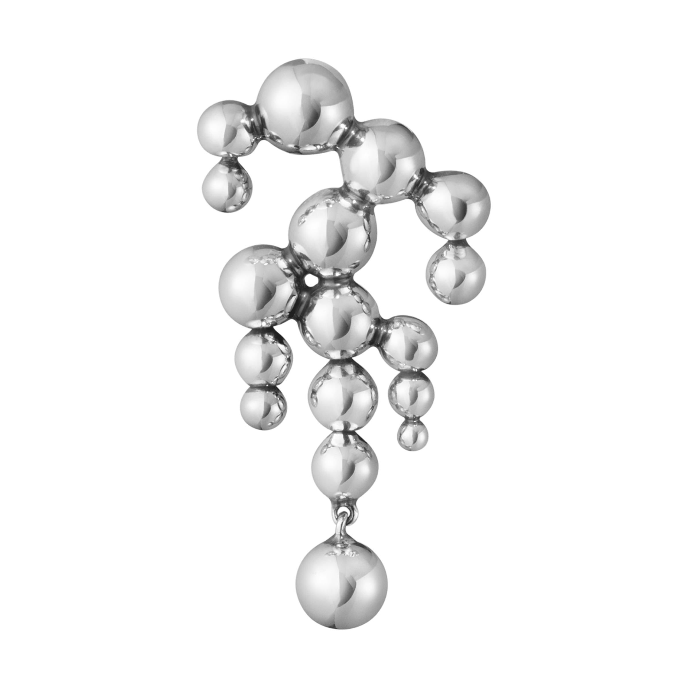 Moonlight Grapes Chandelier øreringe - enkelt fra Georg Jensen