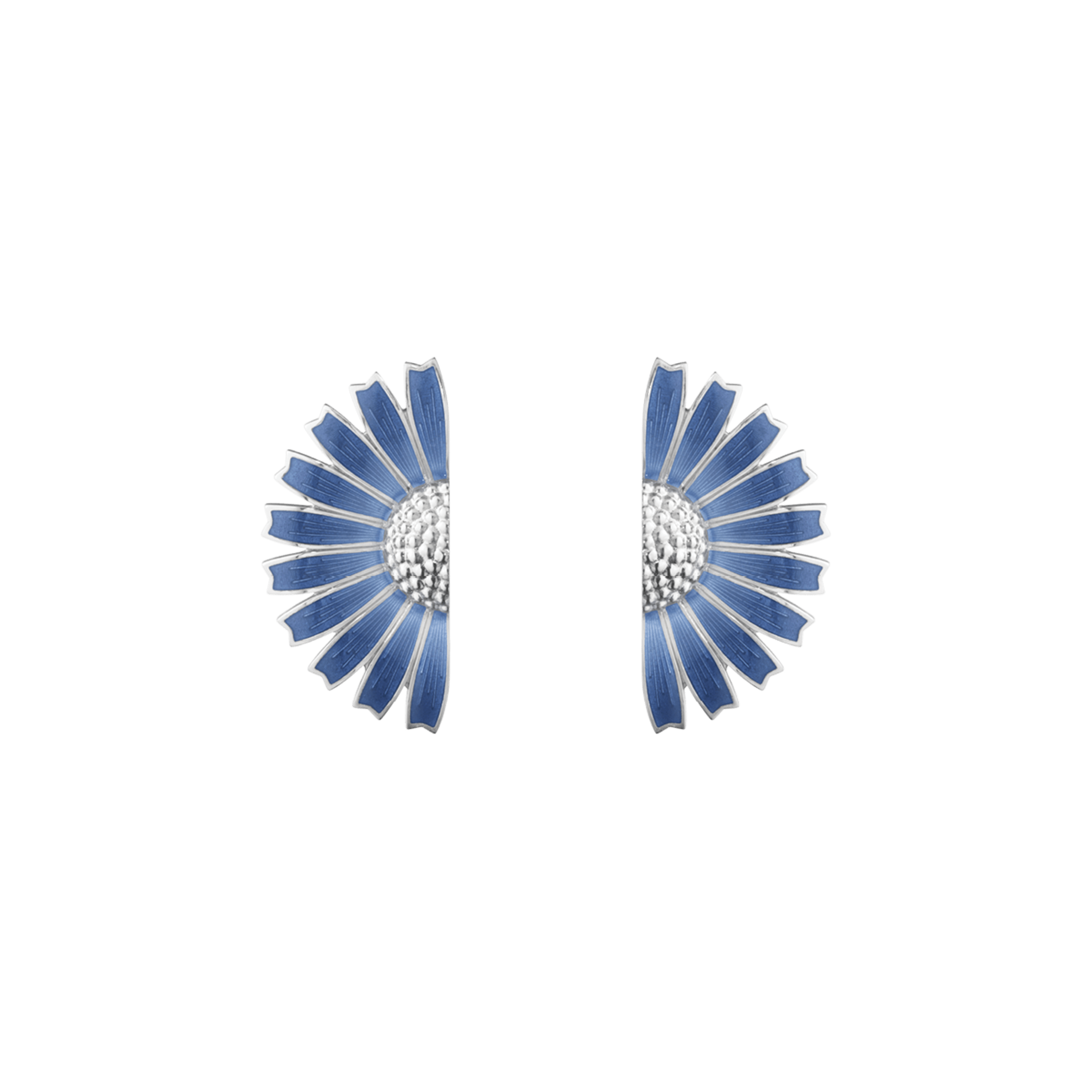 Daisy øreringe - Blå fra Georg Jensen