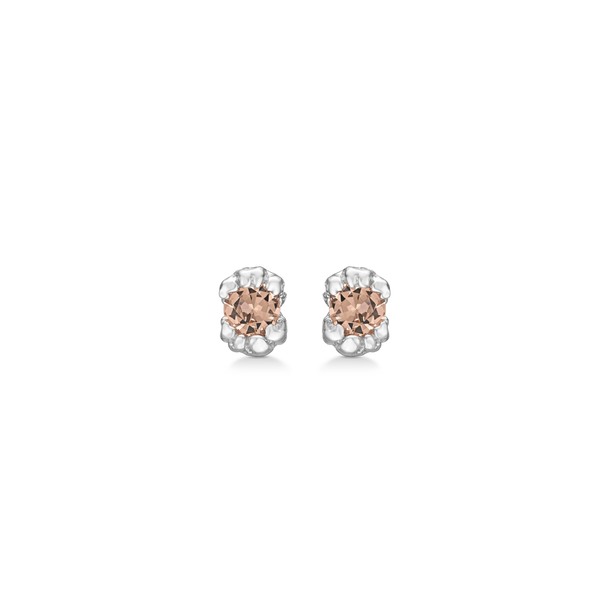 Citrine Relieve Earstuds fra Studio Z