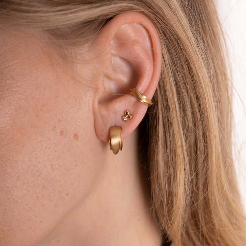 Delphis Diamond Mini øreringe fra Dulong