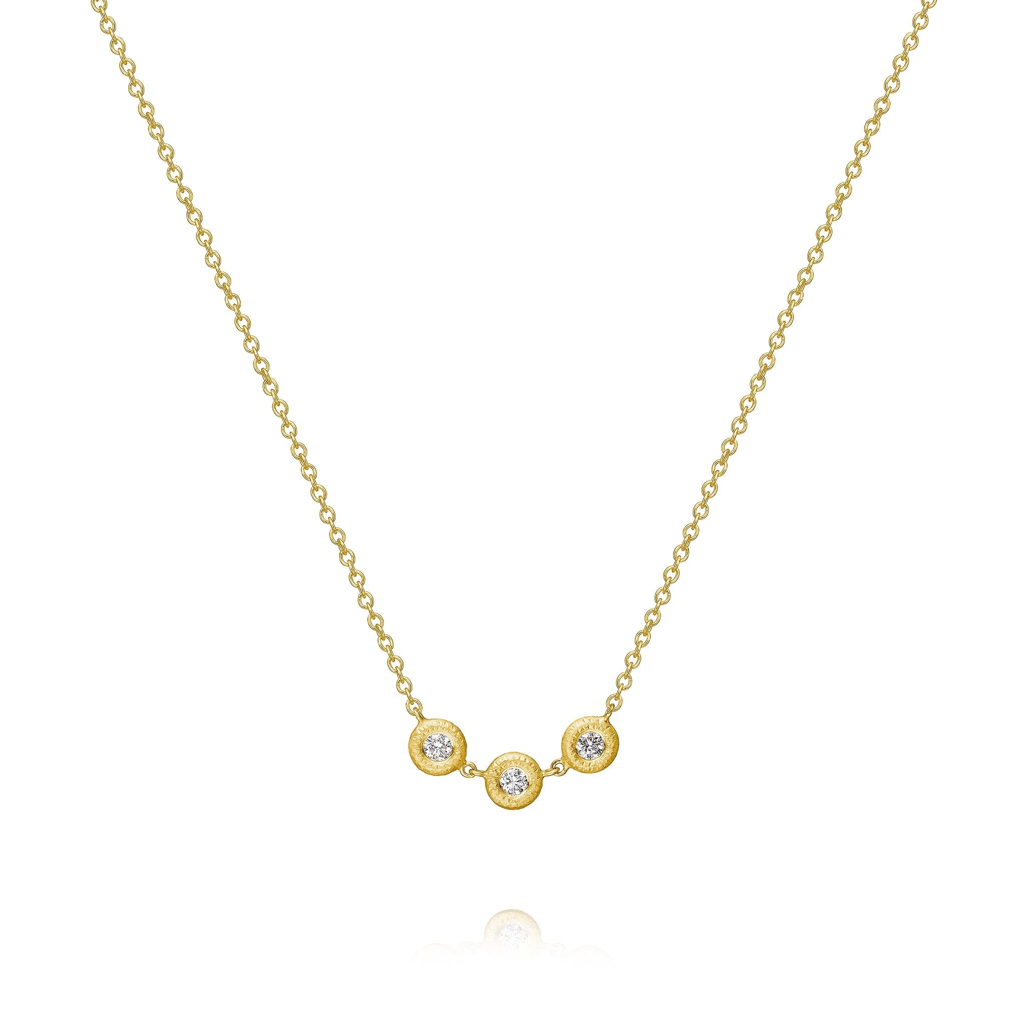 Glory Trio halskæde fra Dulong Fine Jewelry