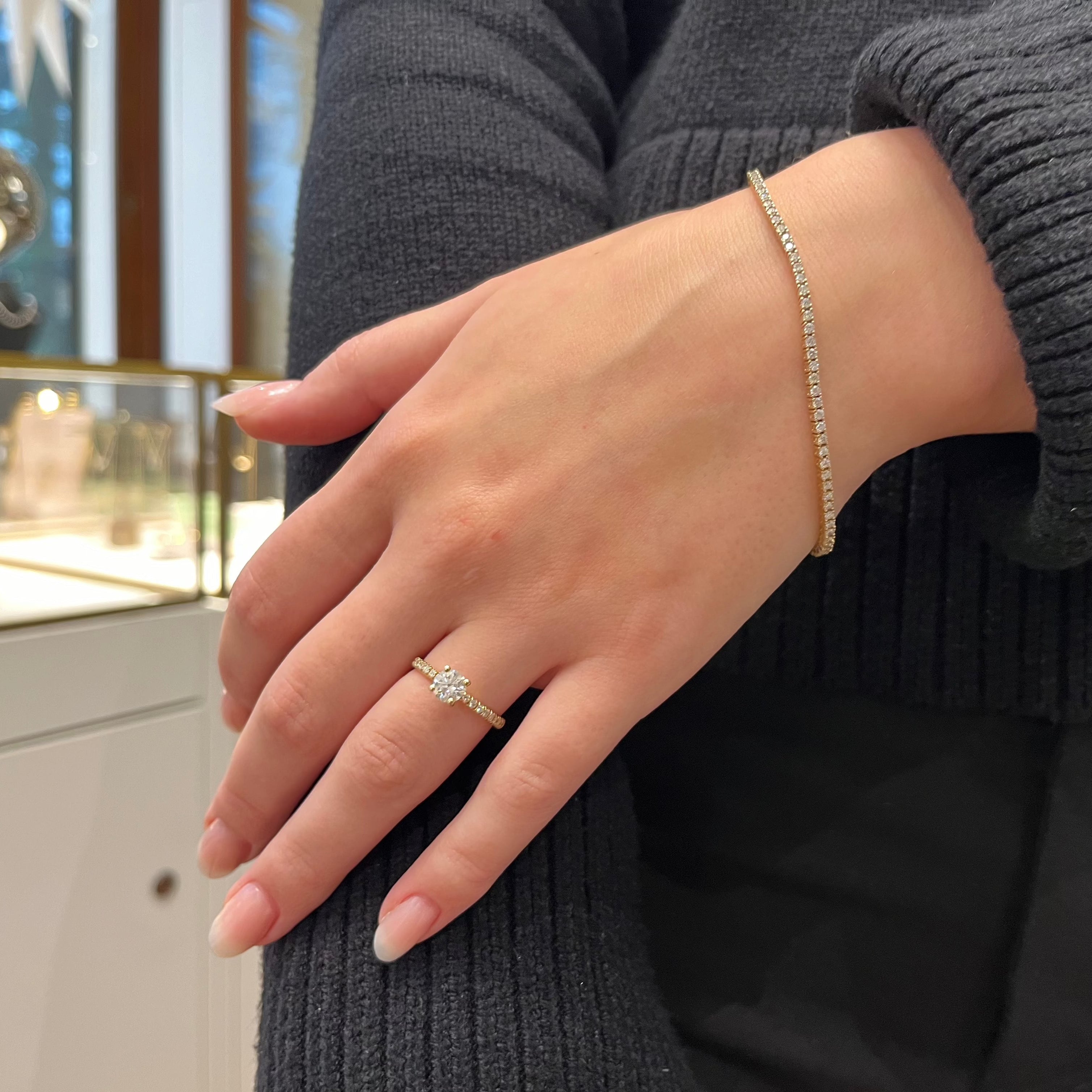 Diva ring med diamanter