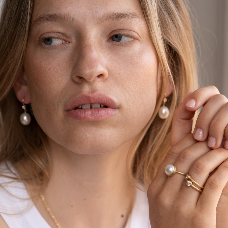 Twinkle Pearl øreringe fra Dulong