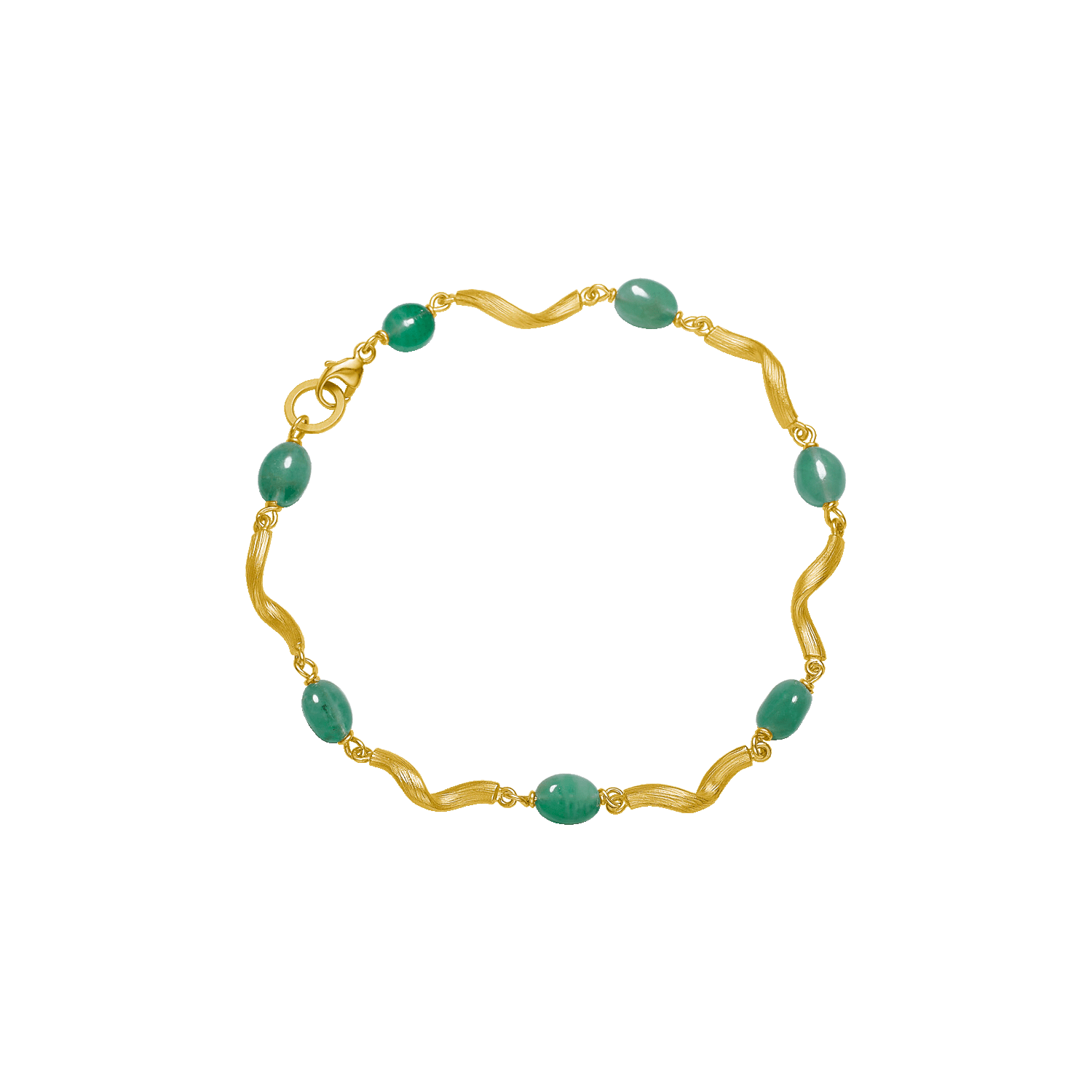 Vega Emerald armbånd med smaragder fra Dulong Fine Jewelry