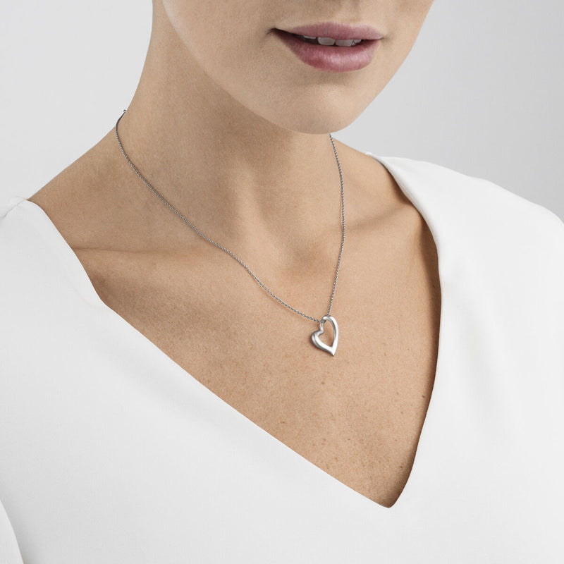 Hearts of Georg Jensen halskæde med vedhæng - sølv fra Georg Jensen