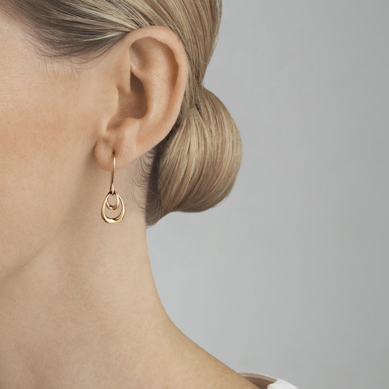 Offspring øreringe - rosaguld fra Georg Jensen