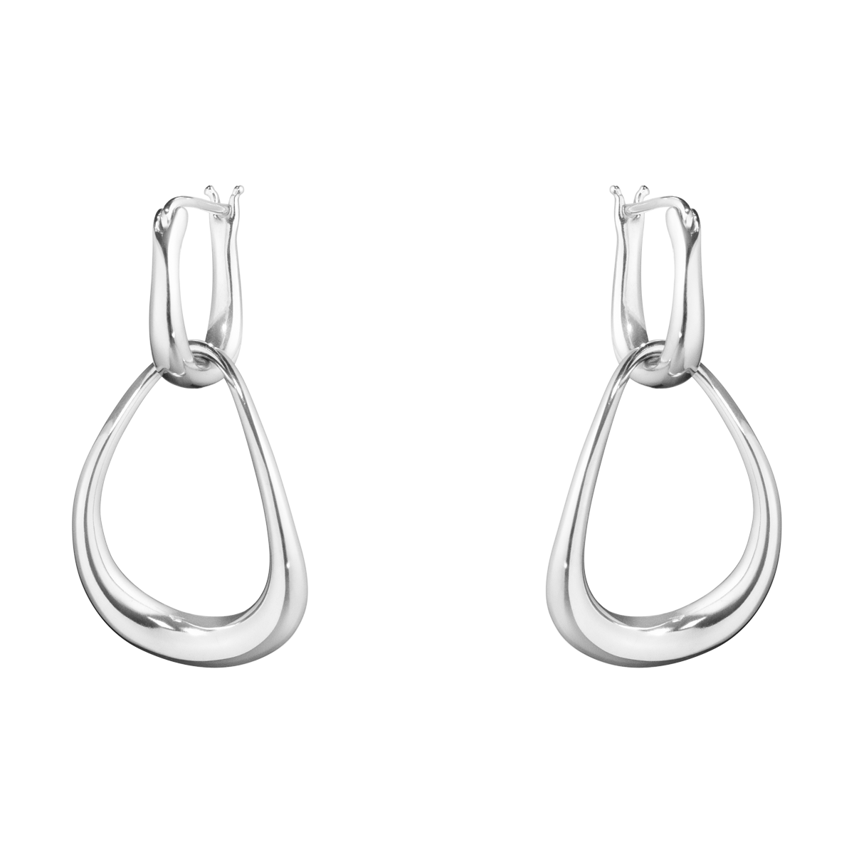 Offspring øreringe - sølv fra Georg Jensen