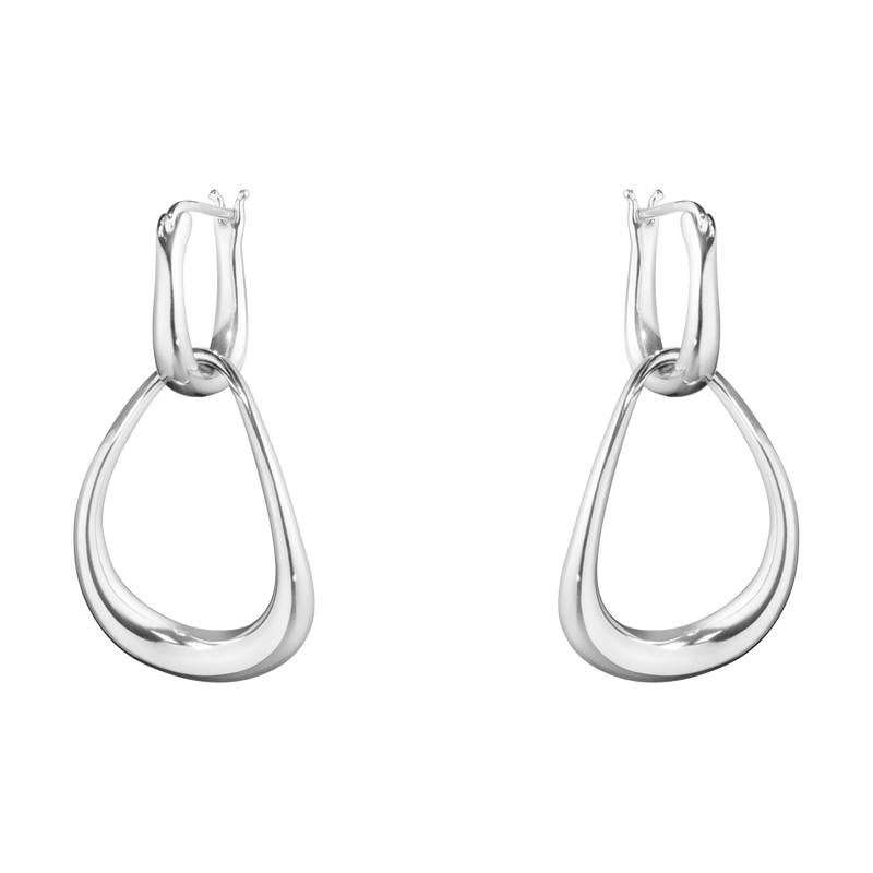 Offspring øreringe - sølv fra Georg Jensen