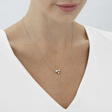 Moonlight Grapes halskæde med vedhæng - oxideret sølv fra Georg Jensen
