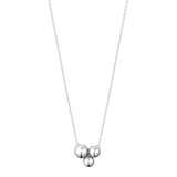 Moonlight Grapes halskæde med vedhæng - oxideret sølv fra Georg Jensen