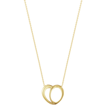 Offspring halskæde med hjertevedhæng fra Georg Jensen