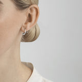 Mercy øreringe - sølv fra Georg Jensen