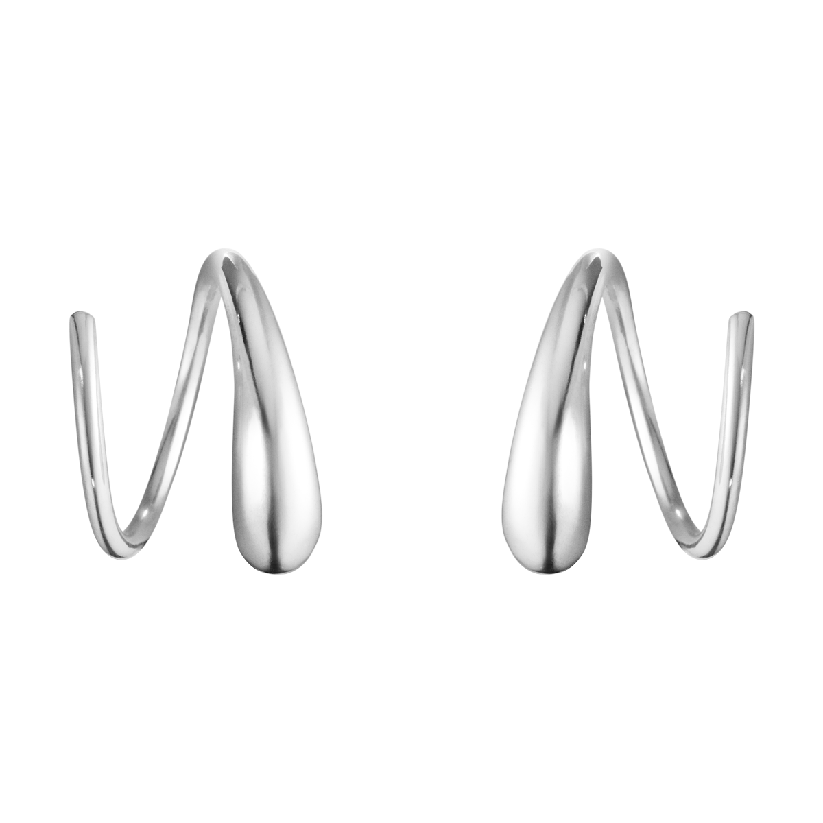Mercy øreringe - sølv fra Georg Jensen
