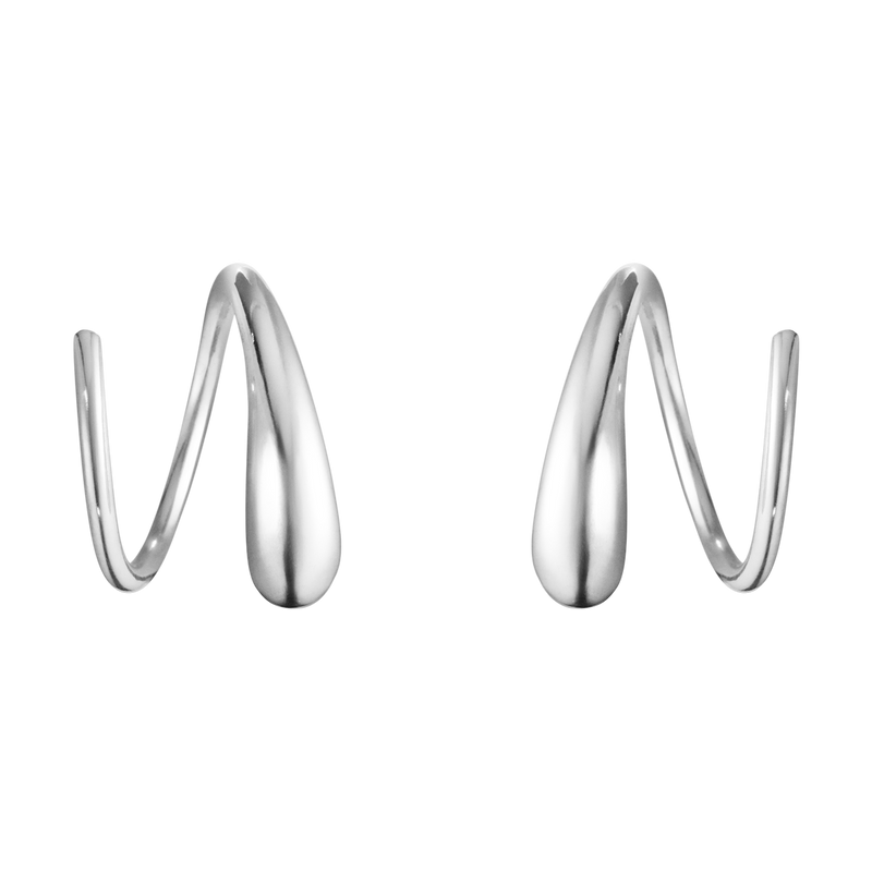 Mercy øreringe - sølv fra Georg Jensen