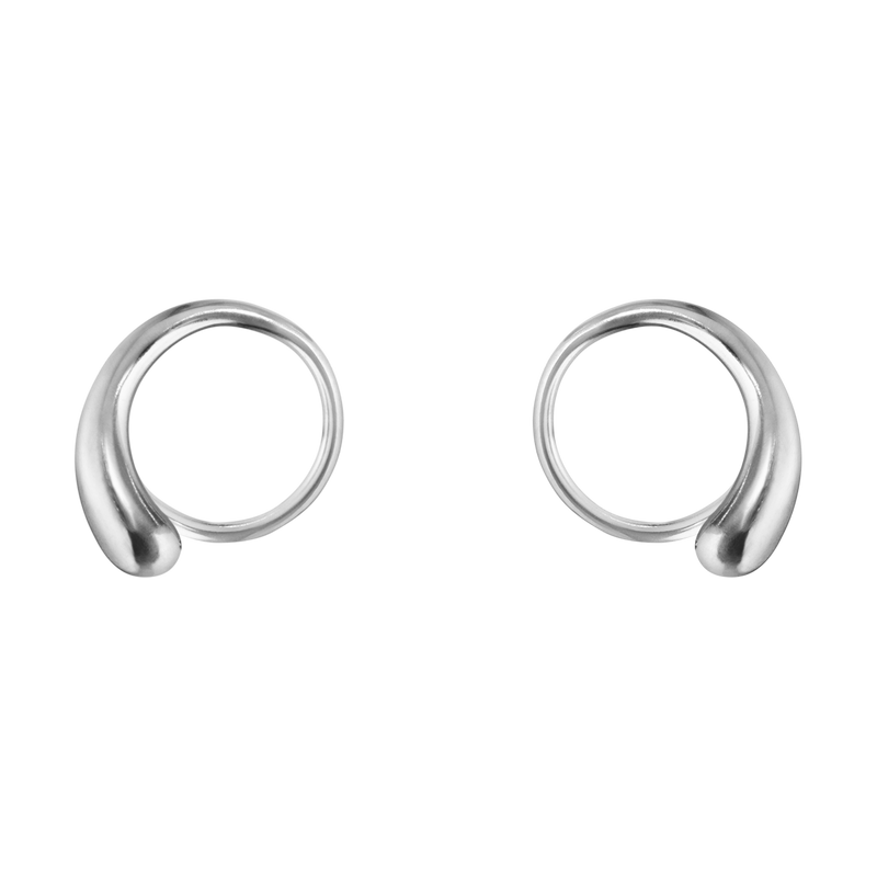 Mercy øreringe - sølv fra Georg Jensen