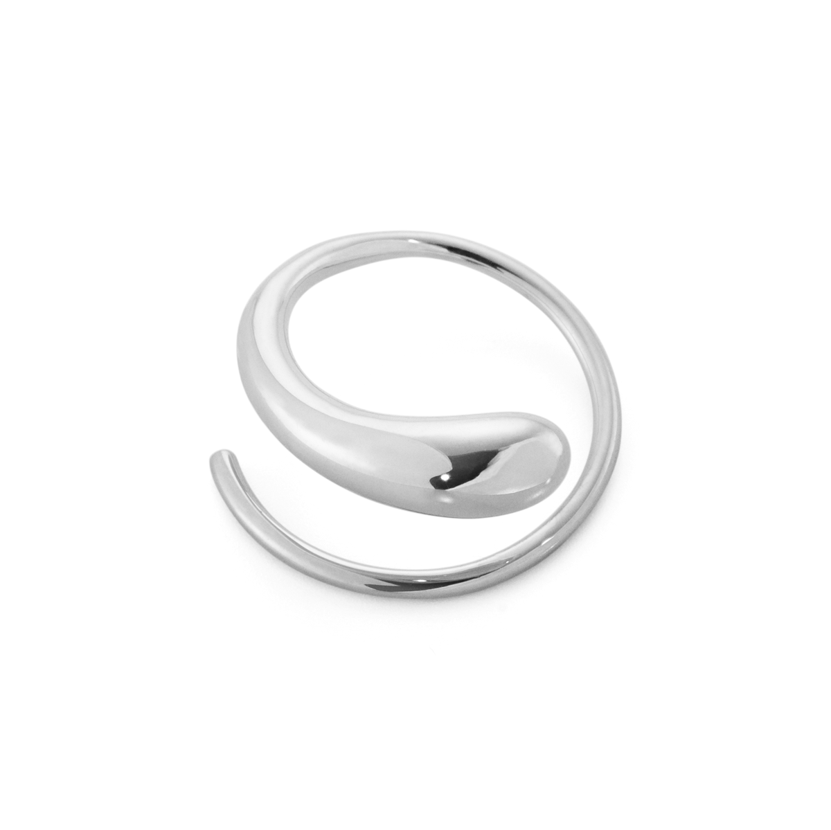 Mercy øreringe - sølv fra Georg Jensen