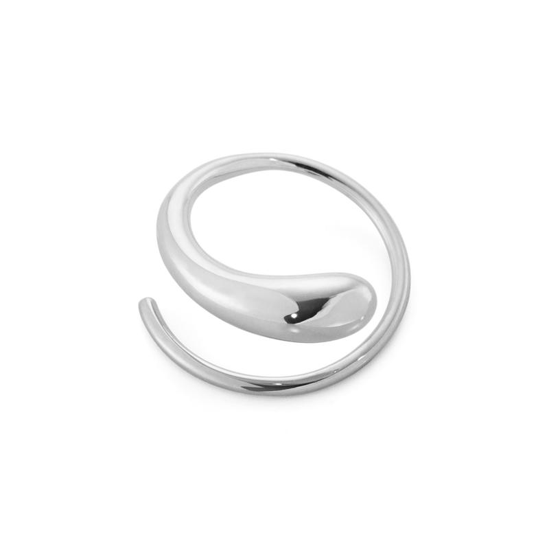 Mercy øreringe - sølv fra Georg Jensen