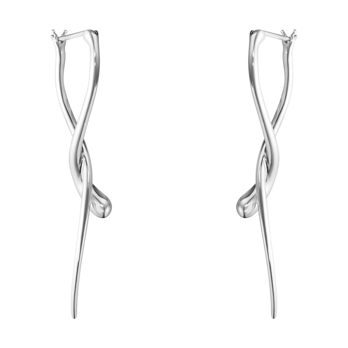 Mercy øreringe - sølv fra Georg Jensen