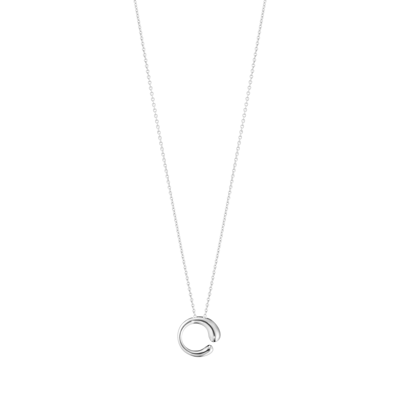 Mercy halskæde med lille vedhæng - sølv fra Georg Jensen