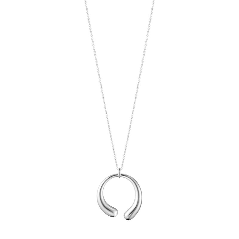 Mercy halskæde med stort vedhæng - sølv fra Georg Jensen