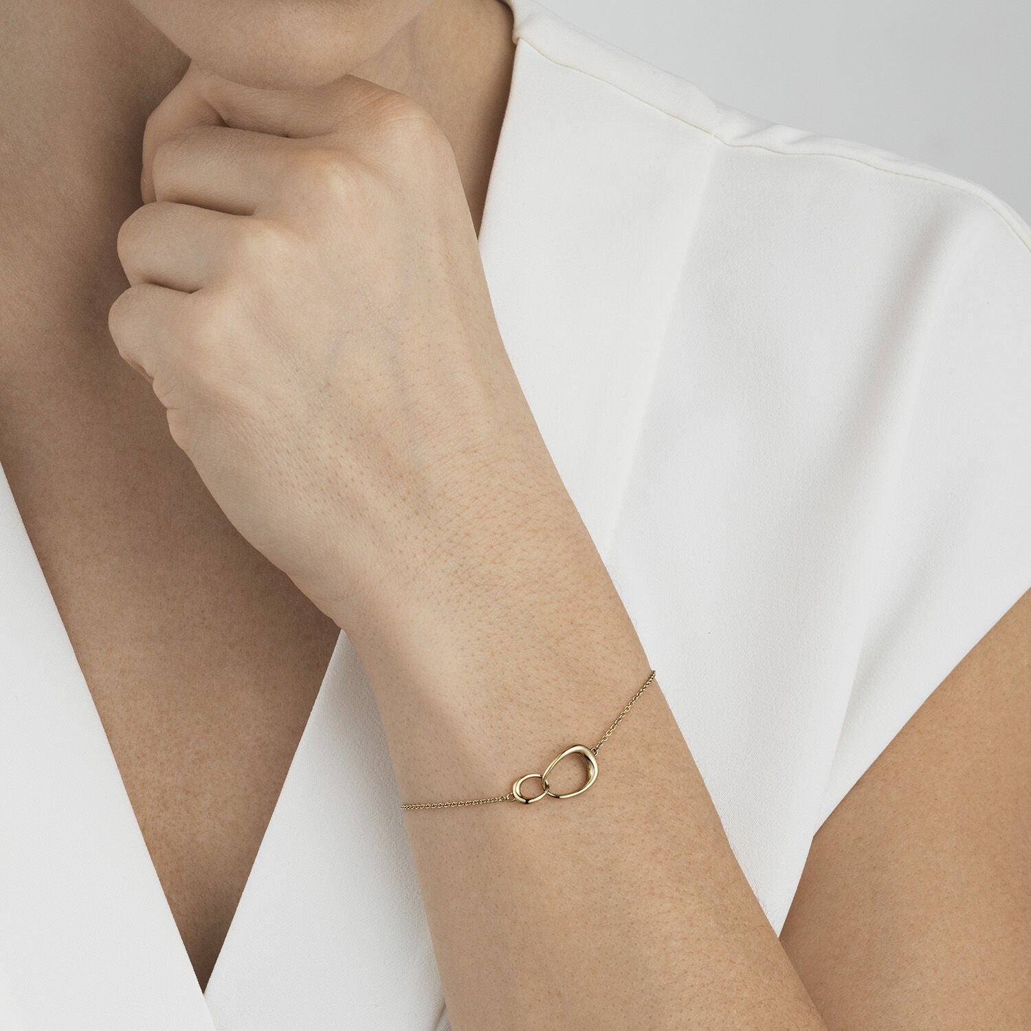 Offspring armbånd - guld fra Georg Jensen