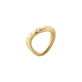 Offspring ring med diamanter - guld fra Georg Jensen