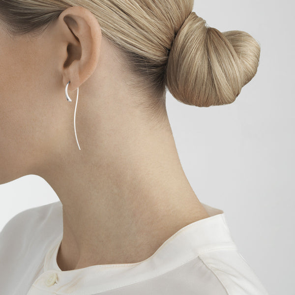 Mercy øreringe - sølv fra Georg Jensen