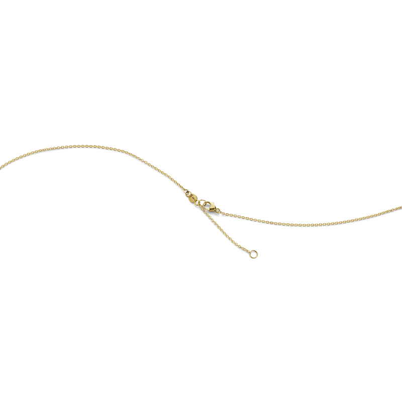 Fusion halskæde vedhæng med diamanter - rosaguld, hvidguld og guld fra Georg Jensen