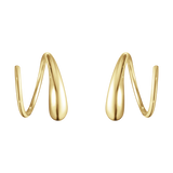 Mercy øreringe - guld fra Georg Jensen