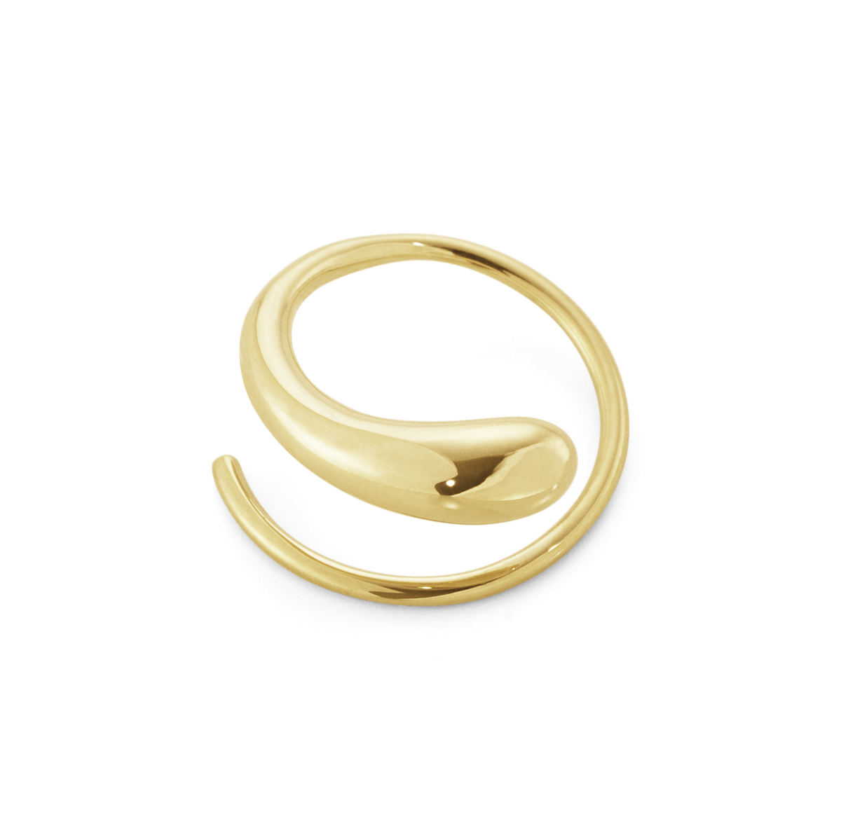 Mercy øreringe - guld fra Georg Jensen