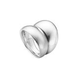 Curve ring - sølv fra Georg Jensen