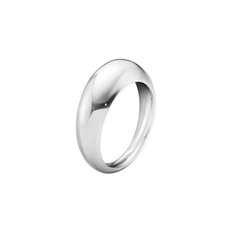 Curve ring - sølv fra Georg Jensen