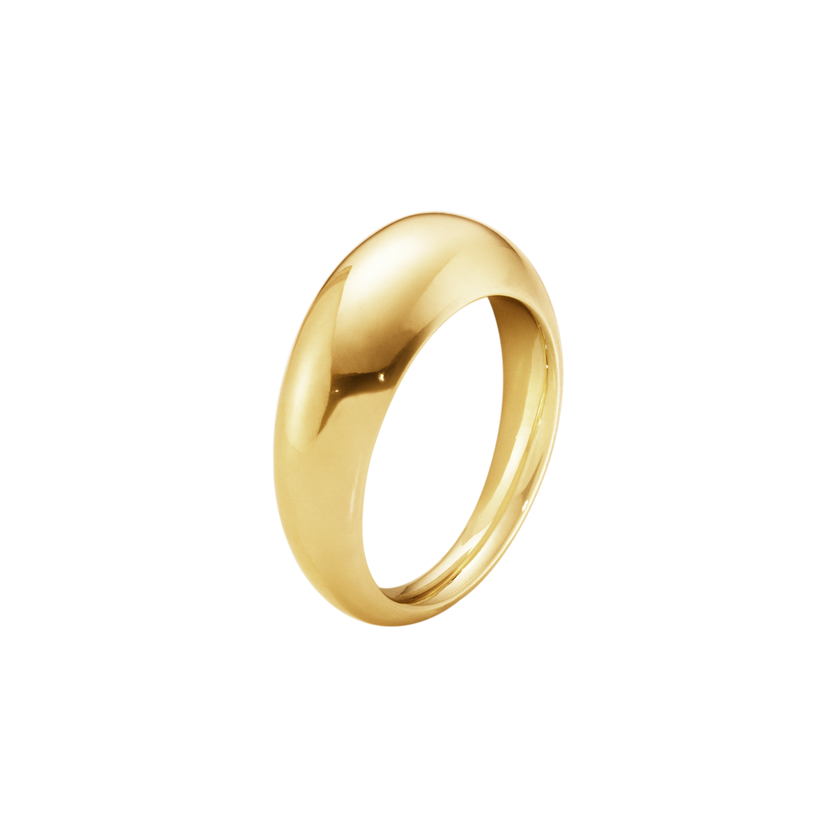 Curve ring - guld fra Georg Jensen