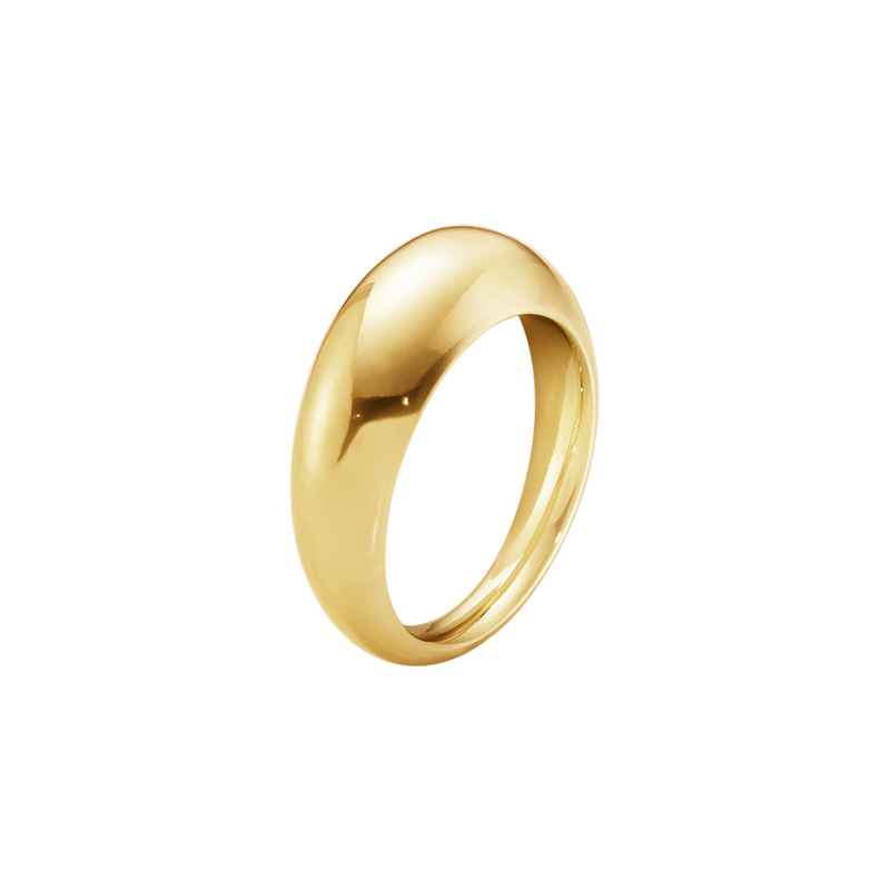 Curve ring - guld fra Georg Jensen