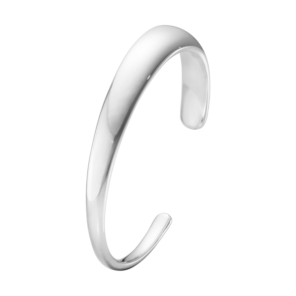 Curve armring lille - sølv fra Georg Jensen