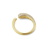 Mercy ring mini med diamanter - guld fra Georg Jensen
