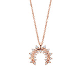 Empress halskæde - sterlingsølv rosa forgyldt fra Spirit Icons