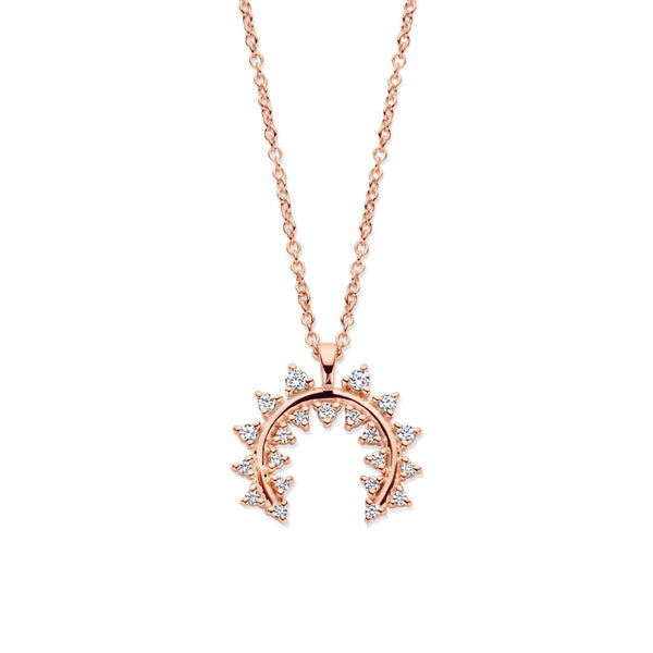 Empress halskæde - sterlingsølv rosa forgyldt fra Spirit Icons