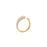 Mercy ring mini med diamanter - guld fra Georg Jensen