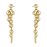 Moonlight Grapes øreringe med diamanter - guld fra Georg Jensen